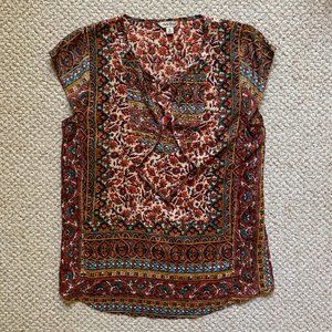 LUCKY BRAND - Autumn Embellished Top - Excellent Condition